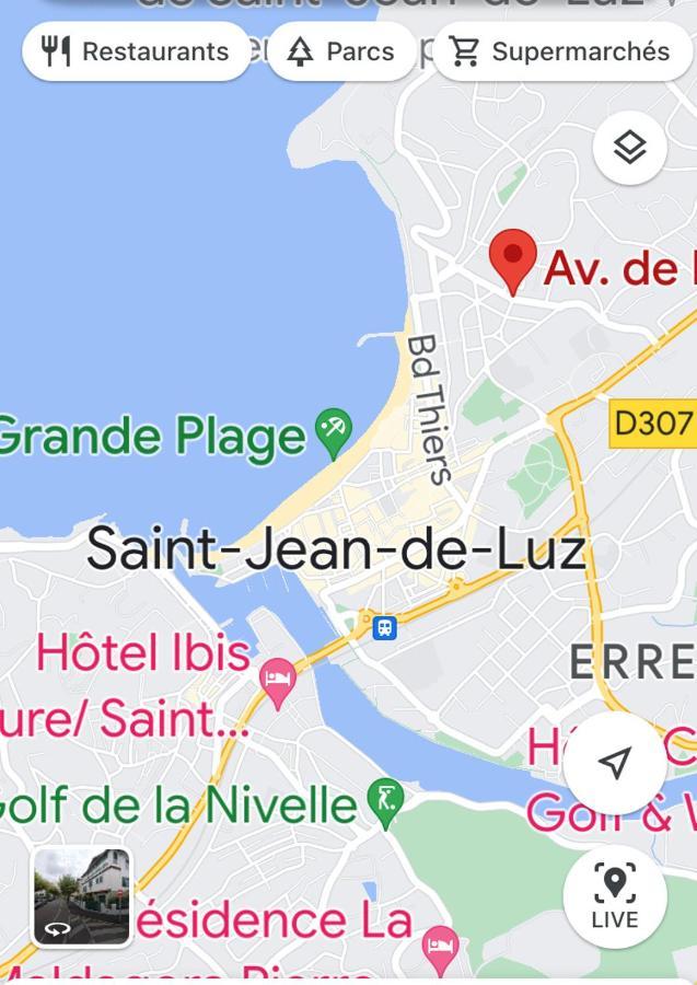 2 Pieces A 300M De La Grande Plage - 2 A 5 Couchages Saint-Jean-de-Luz Exterior photo
